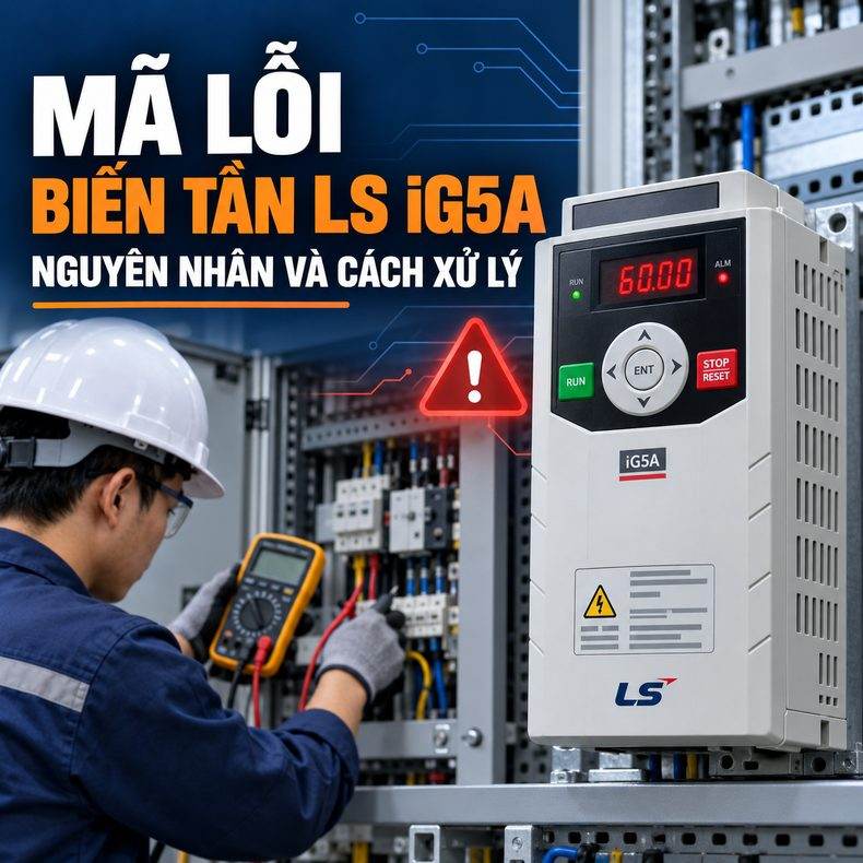 mã lỗi biến tần LS iG5A